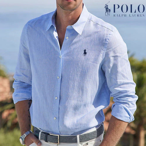 RL™  Slim button-up shirt + Free Perfume Bleu de Chanel