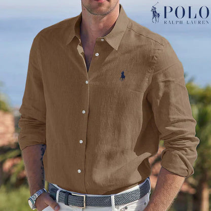 RL™  Slim button-up shirt + Free Perfume Bleu de Chanel