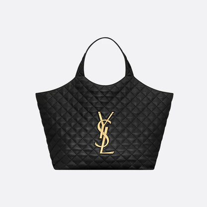 Saint Laurent – Icare bag in quilted lambskin leather