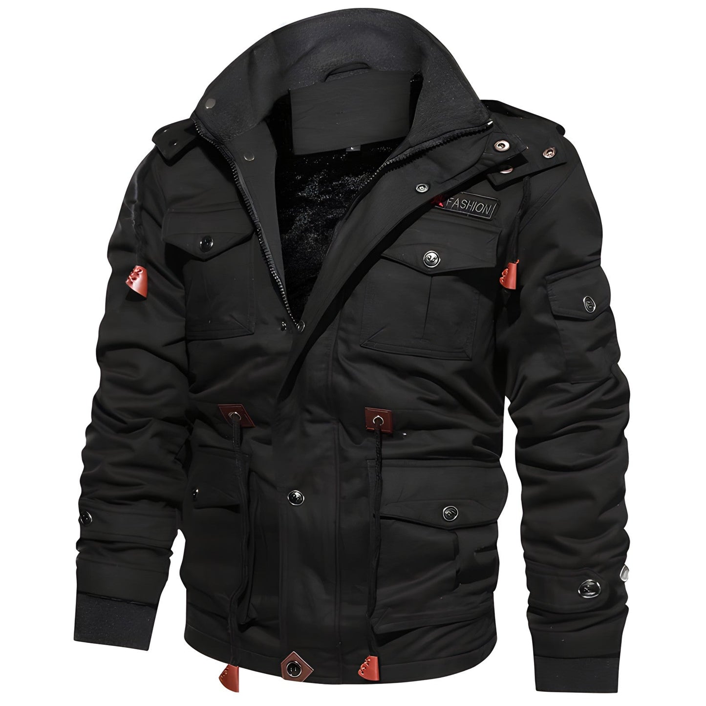 Men’s Tactical Outdoor Jacket – Multi-Pocket and Warm for Everyday Use