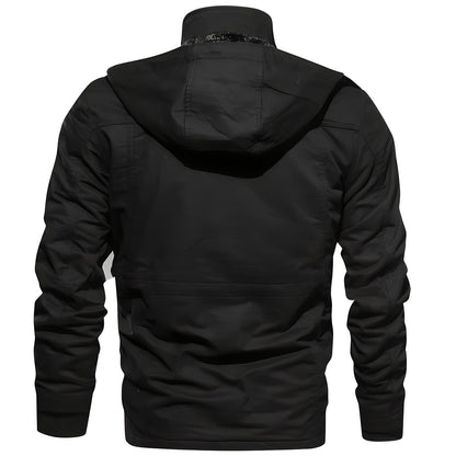 Men’s Tactical Outdoor Jacket – Multi-Pocket and Warm for Everyday Use