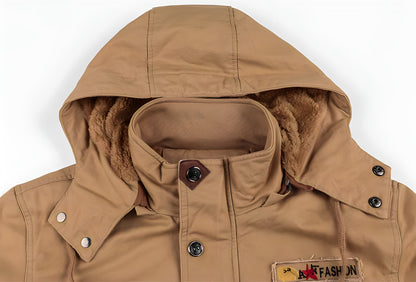 Men’s Tactical Outdoor Jacket – Multi-Pocket and Warm for Everyday Use