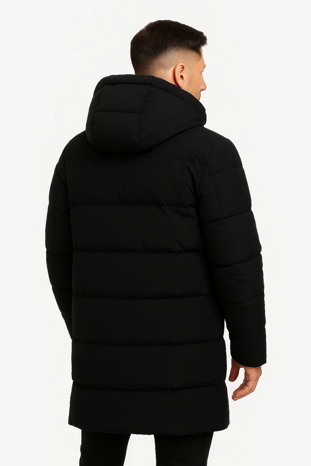Men’s Waterproof Puffer Jacket – Insulated Winter Coat