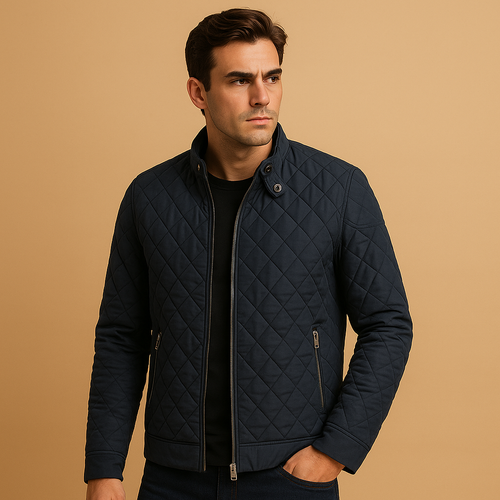 Men's Elegant Winter Coat for Everyday and Smart Wear
