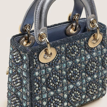 Dior – Lady Dior Mini Pearls bag