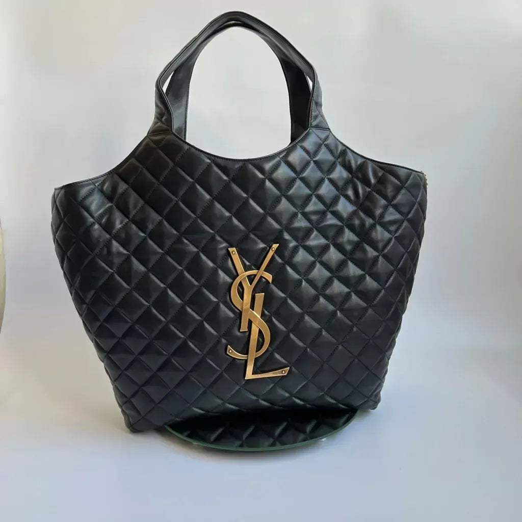 Saint Laurent – Icare bag in quilted lambskin leather