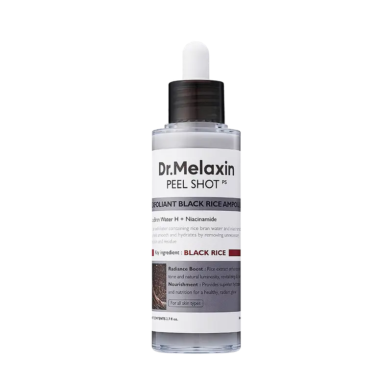 Peel Shot Ampoule Duo (white+black）