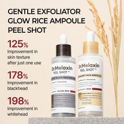 Peel Shot Ampoule Duo (white+black）