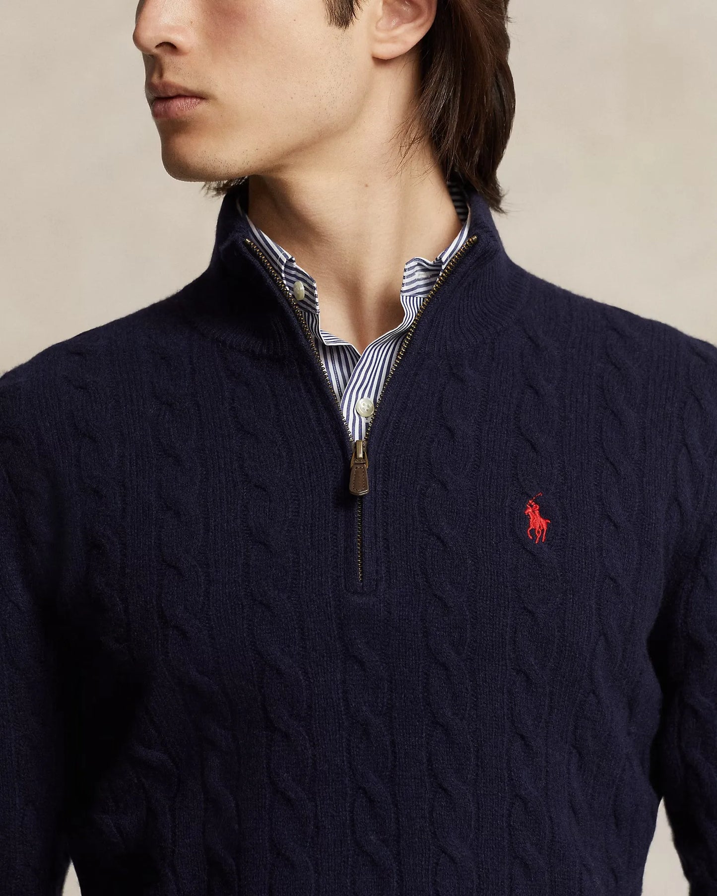 [Buy 1 Get 2] RL™ Cable-Knit Wool-Cashmere Jumper