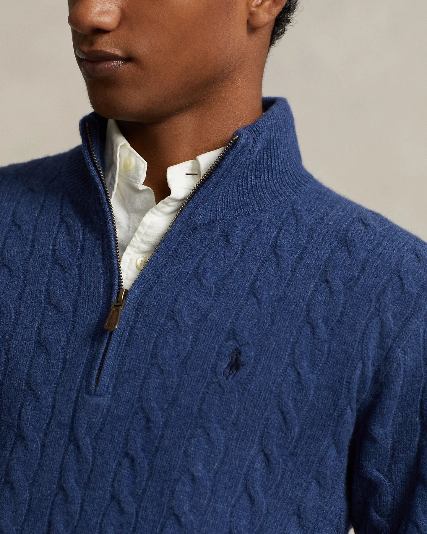 [Buy 1 Get 2] RL™ Cable-Knit Wool-Cashmere Jumper